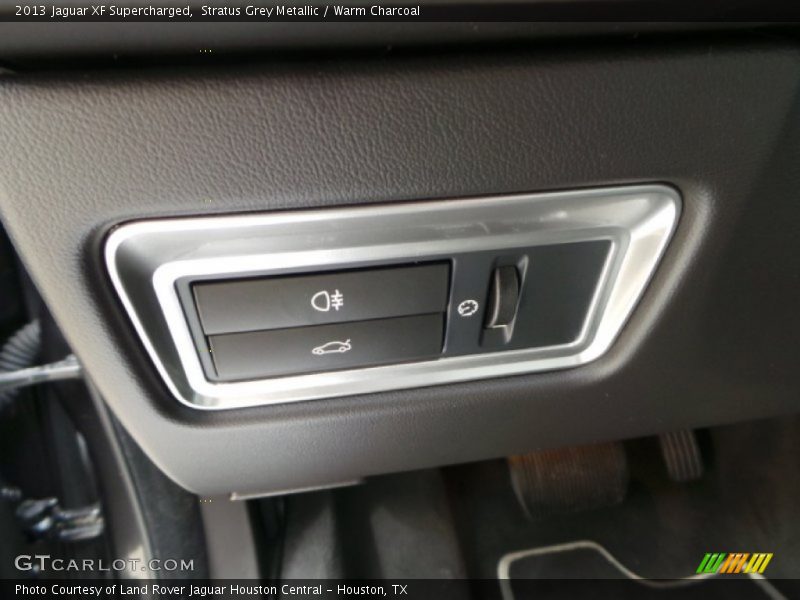 Stratus Grey Metallic / Warm Charcoal 2013 Jaguar XF Supercharged