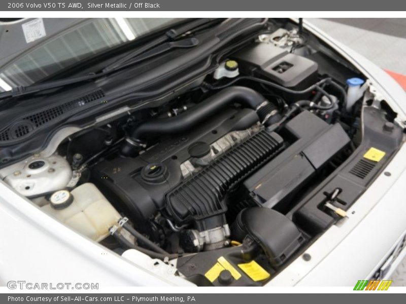 Silver Metallic / Off Black 2006 Volvo V50 T5 AWD