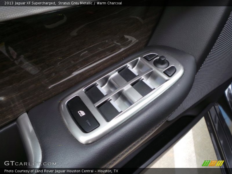 Stratus Grey Metallic / Warm Charcoal 2013 Jaguar XF Supercharged