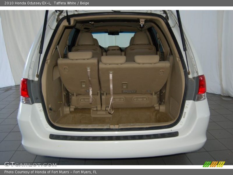 Taffeta White / Beige 2010 Honda Odyssey EX-L