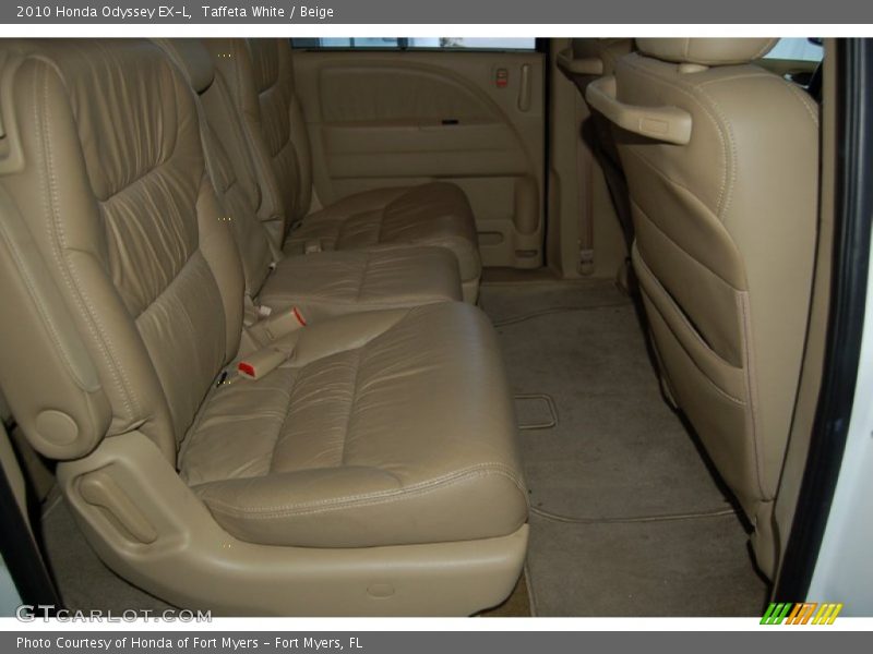 Taffeta White / Beige 2010 Honda Odyssey EX-L