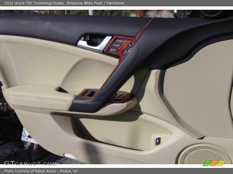 Bellanova White Pearl / Parchment 2012 Acura TSX Technology Sedan