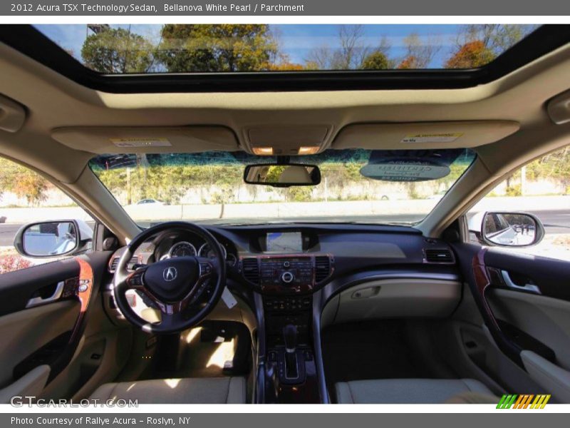 Bellanova White Pearl / Parchment 2012 Acura TSX Technology Sedan