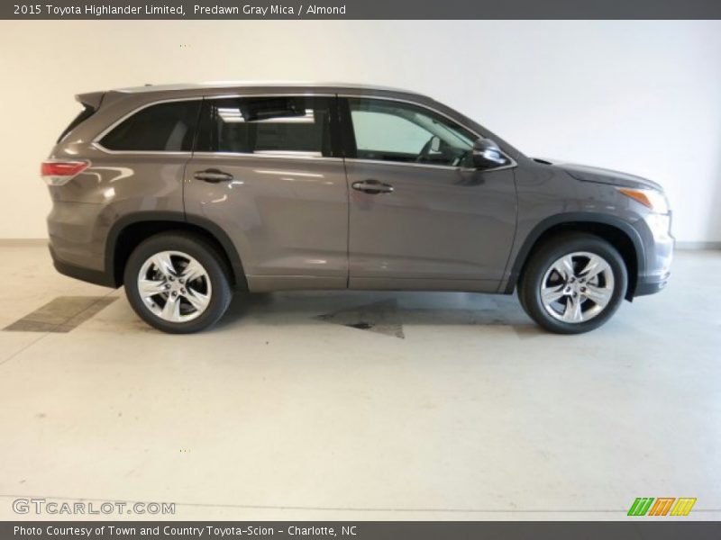 Predawn Gray Mica / Almond 2015 Toyota Highlander Limited