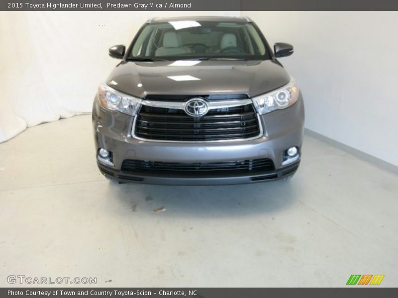 Predawn Gray Mica / Almond 2015 Toyota Highlander Limited