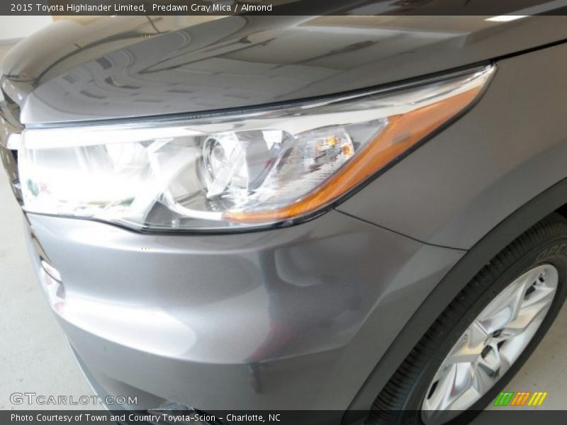 Predawn Gray Mica / Almond 2015 Toyota Highlander Limited
