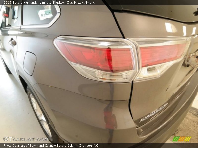 Predawn Gray Mica / Almond 2015 Toyota Highlander Limited