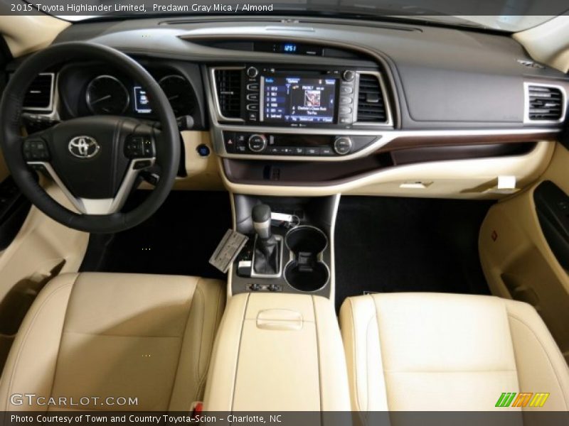 Predawn Gray Mica / Almond 2015 Toyota Highlander Limited