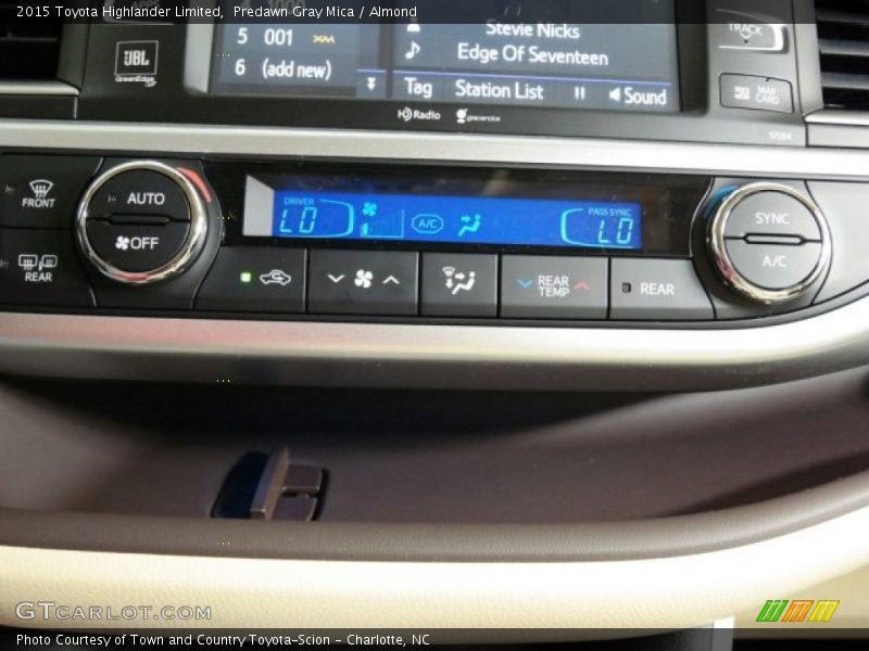 Predawn Gray Mica / Almond 2015 Toyota Highlander Limited