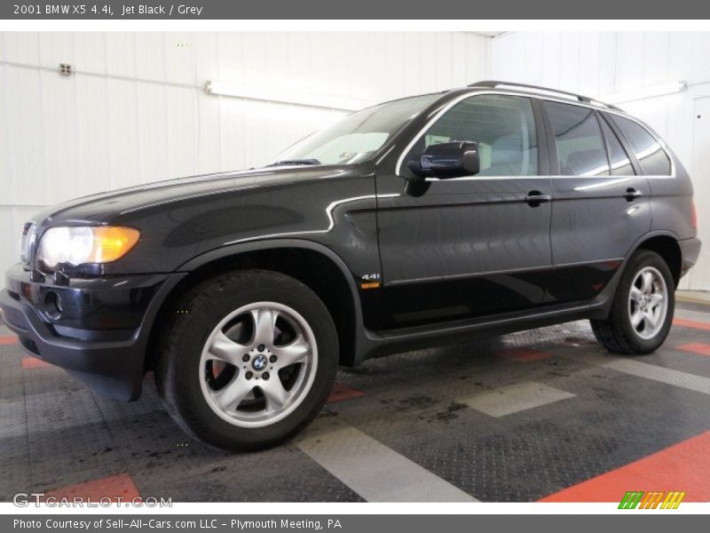 Jet Black / Grey 2001 BMW X5 4.4i