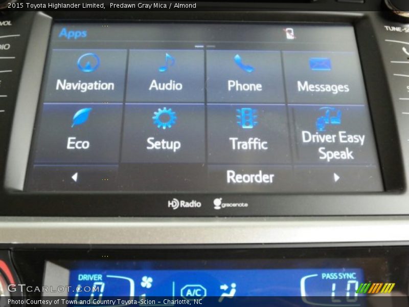 Predawn Gray Mica / Almond 2015 Toyota Highlander Limited