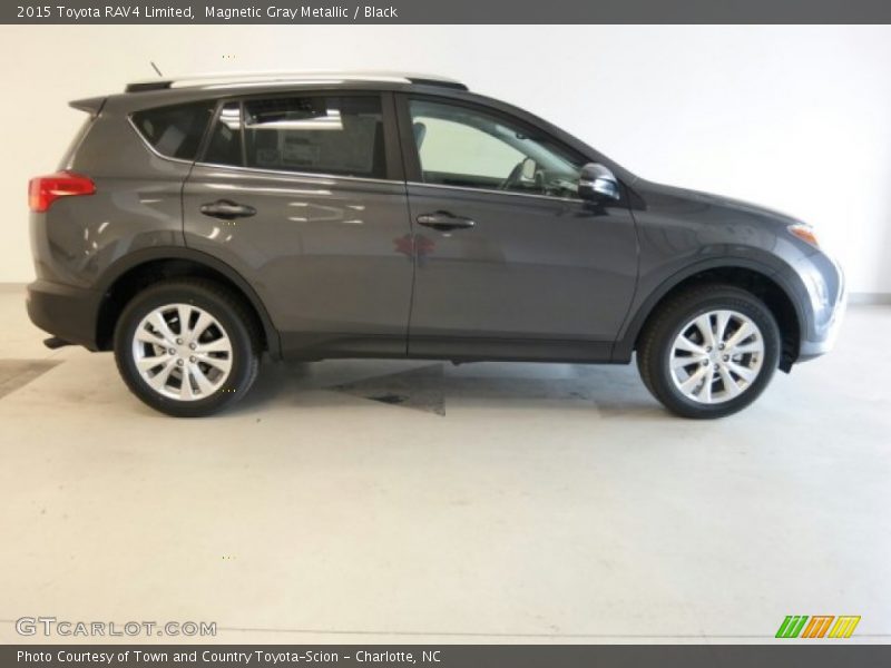 Magnetic Gray Metallic / Black 2015 Toyota RAV4 Limited