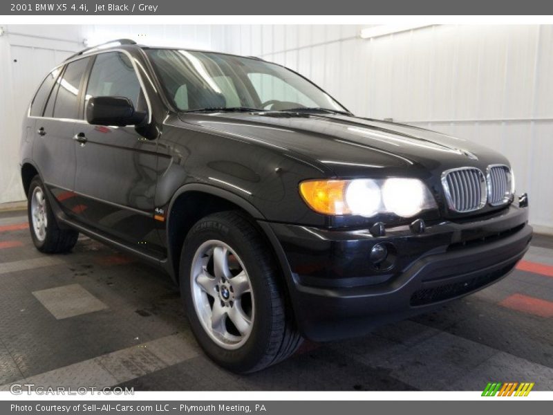 Jet Black / Grey 2001 BMW X5 4.4i