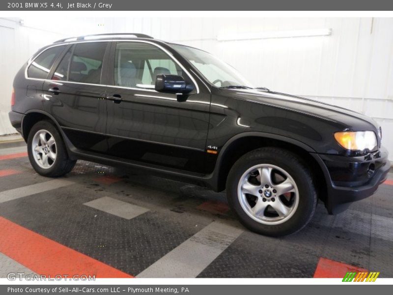 Jet Black / Grey 2001 BMW X5 4.4i