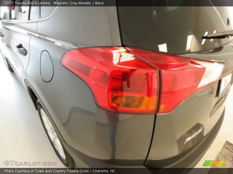 Magnetic Gray Metallic / Black 2015 Toyota RAV4 Limited