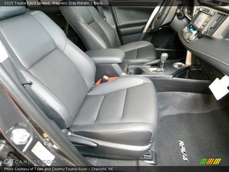 Magnetic Gray Metallic / Black 2015 Toyota RAV4 Limited