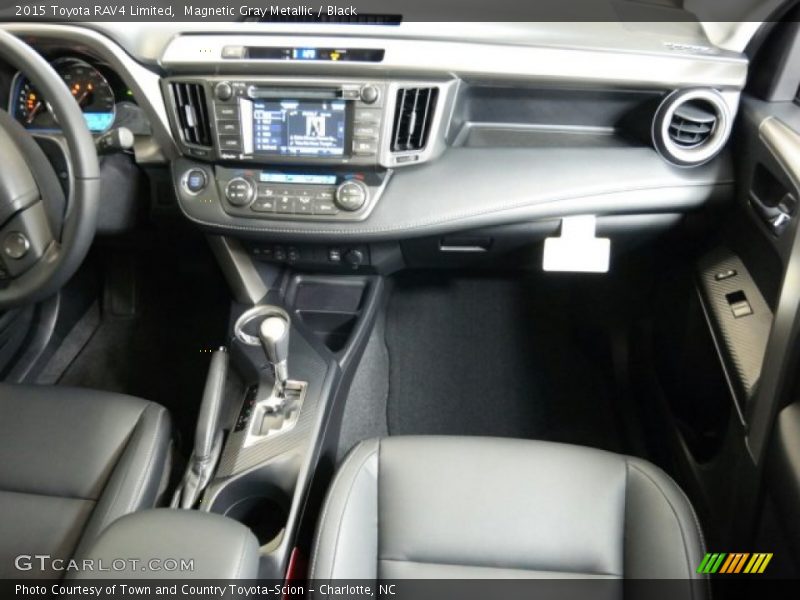 Magnetic Gray Metallic / Black 2015 Toyota RAV4 Limited