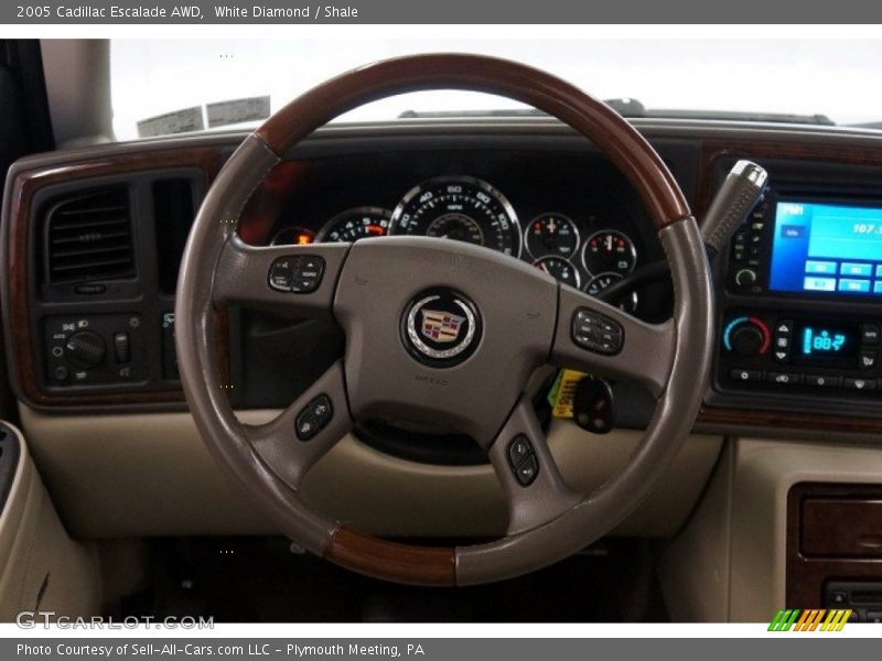 White Diamond / Shale 2005 Cadillac Escalade AWD
