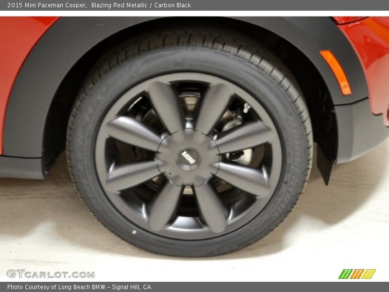 Blazing Red Metallic / Carbon Black 2015 Mini Paceman Cooper