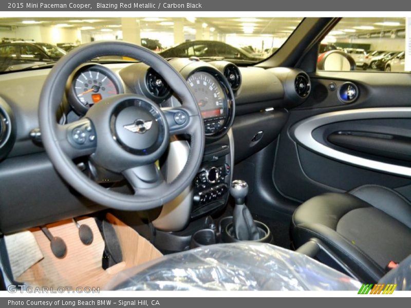 Blazing Red Metallic / Carbon Black 2015 Mini Paceman Cooper