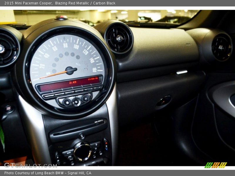 Blazing Red Metallic / Carbon Black 2015 Mini Paceman Cooper