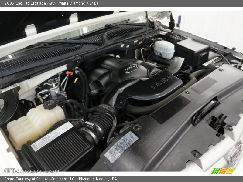 White Diamond / Shale 2005 Cadillac Escalade AWD