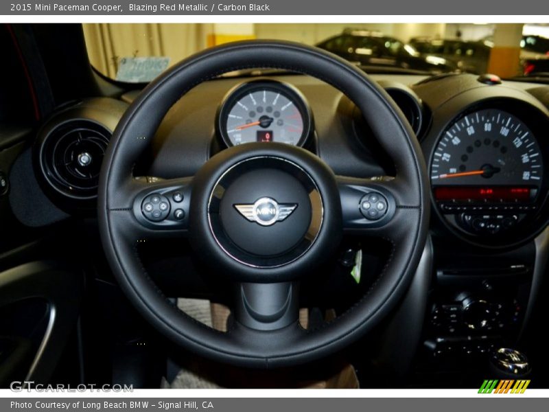 Blazing Red Metallic / Carbon Black 2015 Mini Paceman Cooper