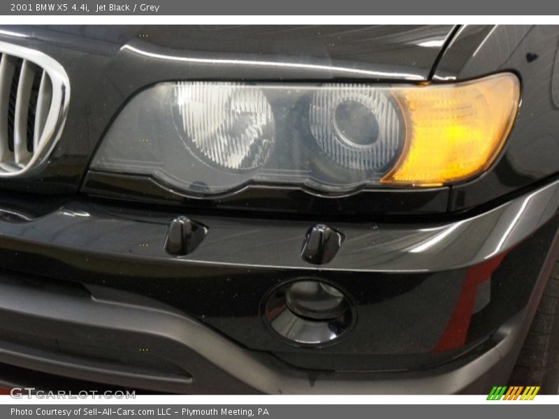 Jet Black / Grey 2001 BMW X5 4.4i