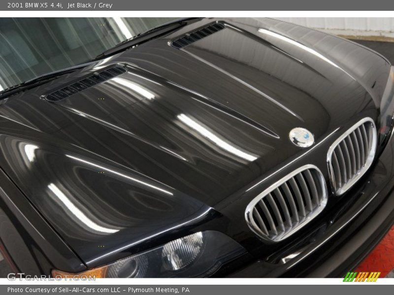 Jet Black / Grey 2001 BMW X5 4.4i