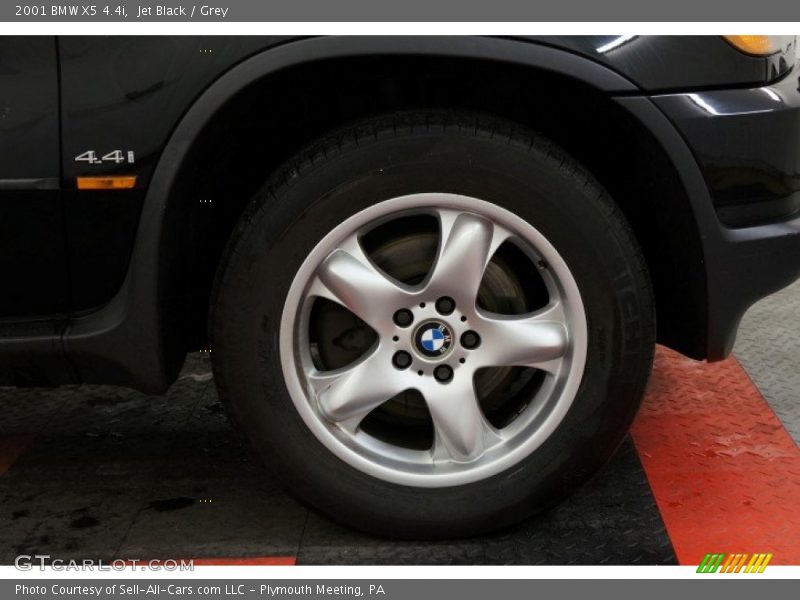 Jet Black / Grey 2001 BMW X5 4.4i