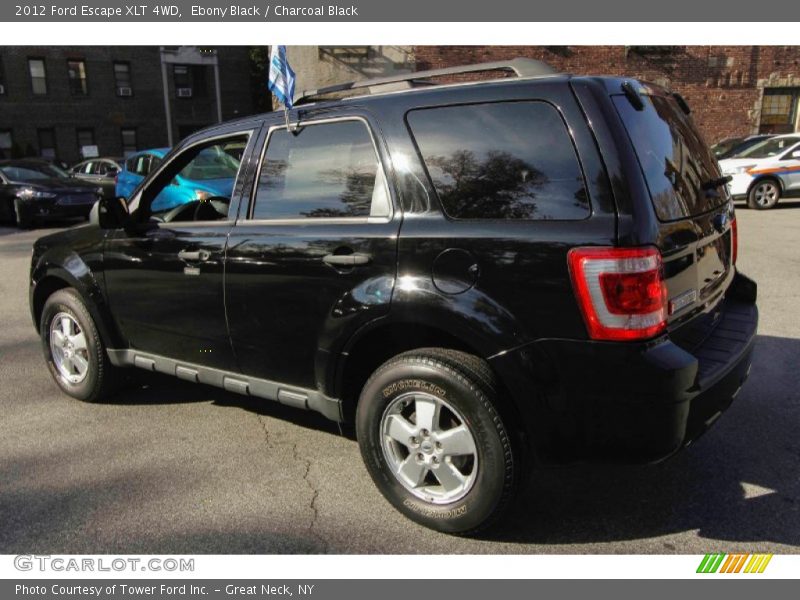 Ebony Black / Charcoal Black 2012 Ford Escape XLT 4WD