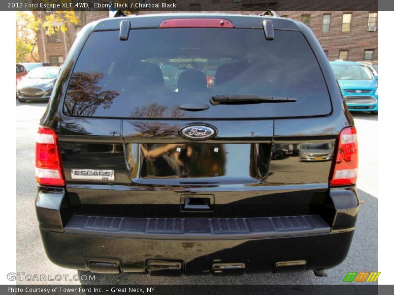 Ebony Black / Charcoal Black 2012 Ford Escape XLT 4WD