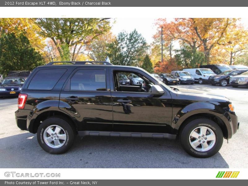Ebony Black / Charcoal Black 2012 Ford Escape XLT 4WD