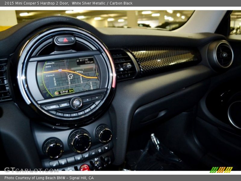White Silver Metallic / Carbon Black 2015 Mini Cooper S Hardtop 2 Door