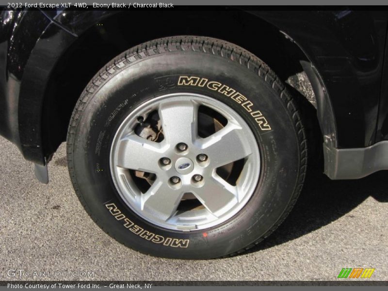 Ebony Black / Charcoal Black 2012 Ford Escape XLT 4WD