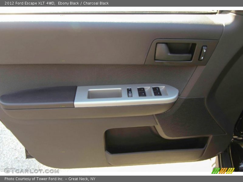 Ebony Black / Charcoal Black 2012 Ford Escape XLT 4WD
