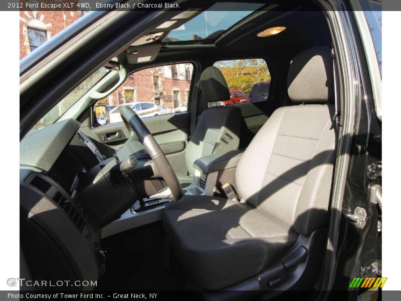 Ebony Black / Charcoal Black 2012 Ford Escape XLT 4WD