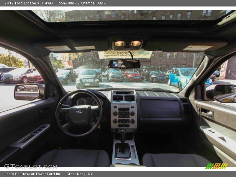 Ebony Black / Charcoal Black 2012 Ford Escape XLT 4WD
