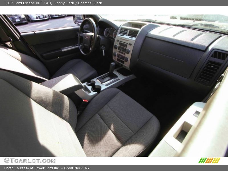 Ebony Black / Charcoal Black 2012 Ford Escape XLT 4WD