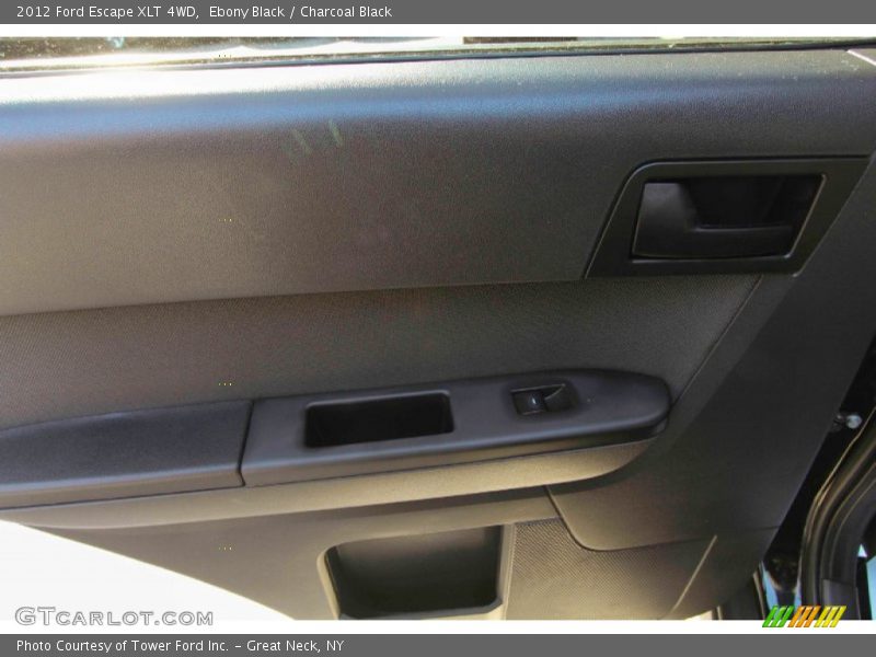 Ebony Black / Charcoal Black 2012 Ford Escape XLT 4WD
