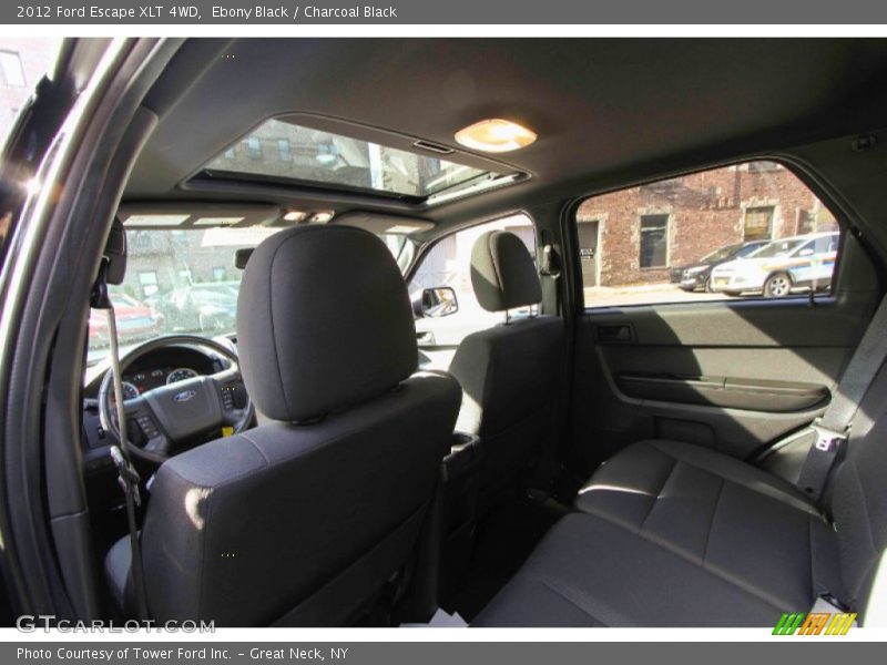 Ebony Black / Charcoal Black 2012 Ford Escape XLT 4WD