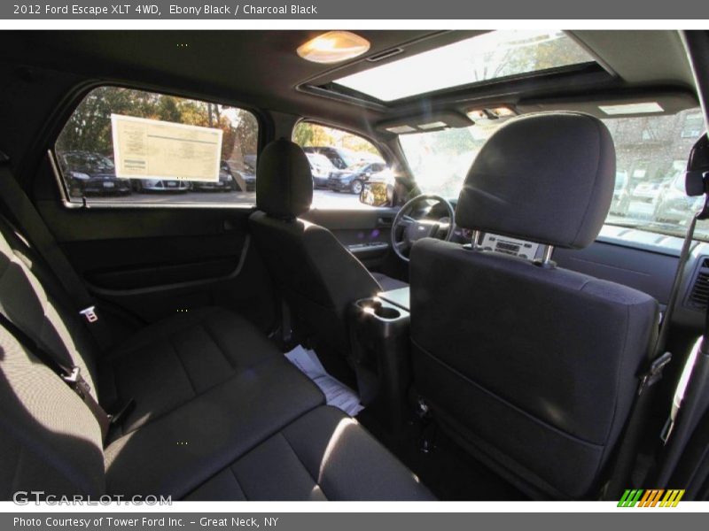 Ebony Black / Charcoal Black 2012 Ford Escape XLT 4WD