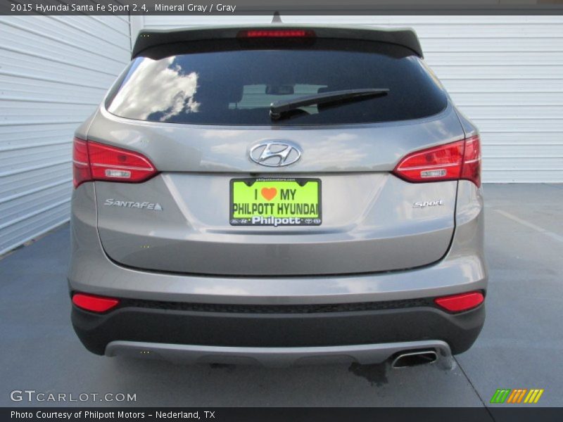 Mineral Gray / Gray 2015 Hyundai Santa Fe Sport 2.4