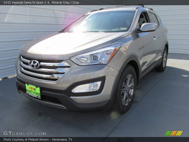 Mineral Gray / Gray 2015 Hyundai Santa Fe Sport 2.4