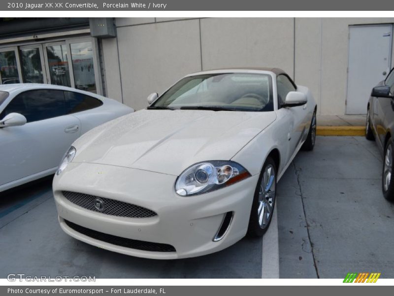 Porcelain White / Ivory 2010 Jaguar XK XK Convertible