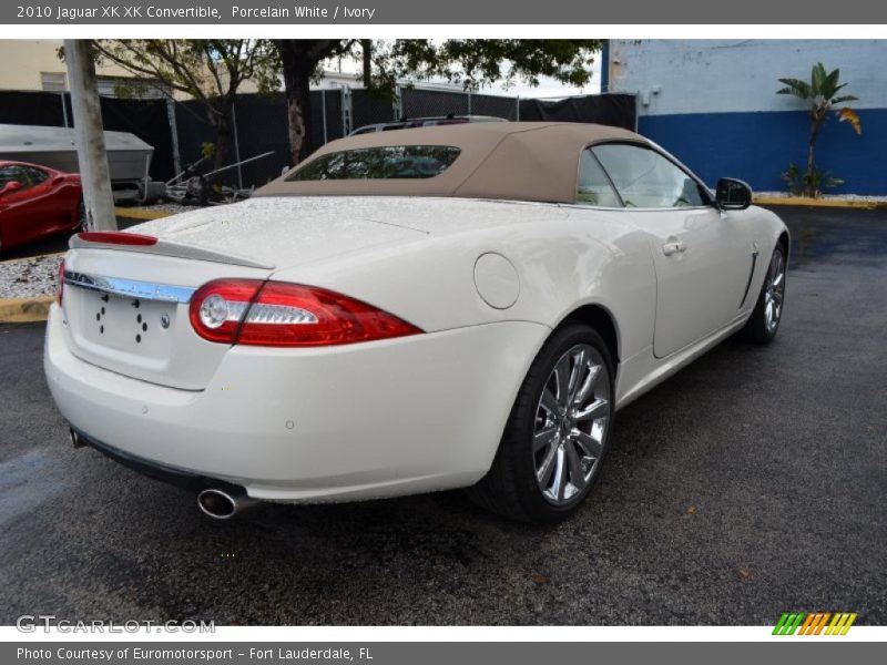 Porcelain White / Ivory 2010 Jaguar XK XK Convertible
