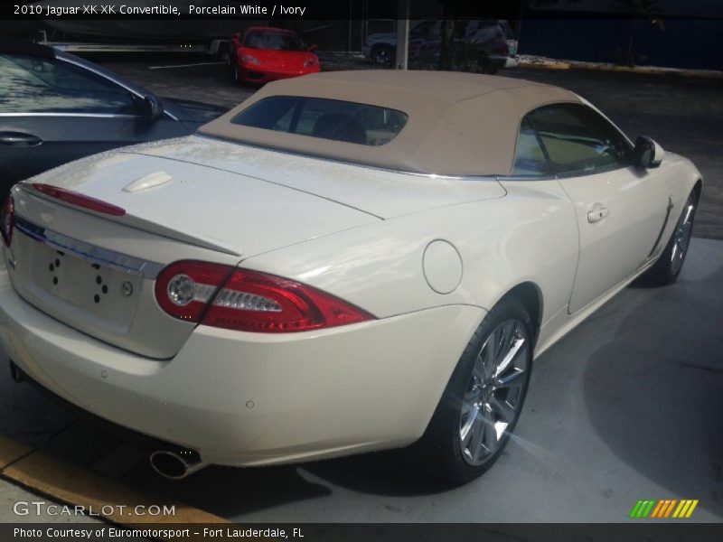 Porcelain White / Ivory 2010 Jaguar XK XK Convertible