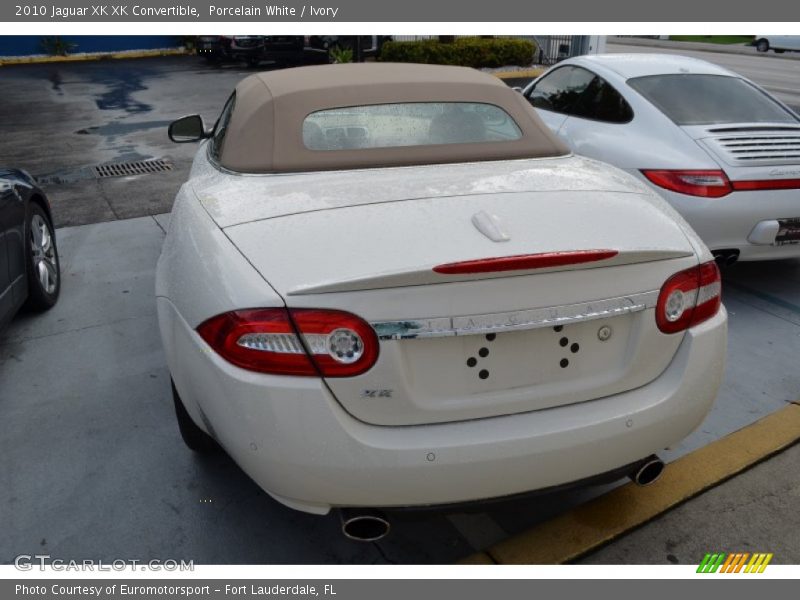 Porcelain White / Ivory 2010 Jaguar XK XK Convertible