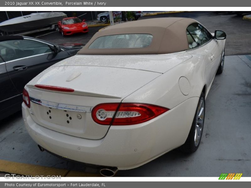 Porcelain White / Ivory 2010 Jaguar XK XK Convertible