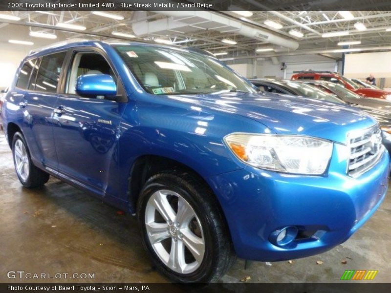 Front 3/4 View of 2008 Highlander Limited 4WD